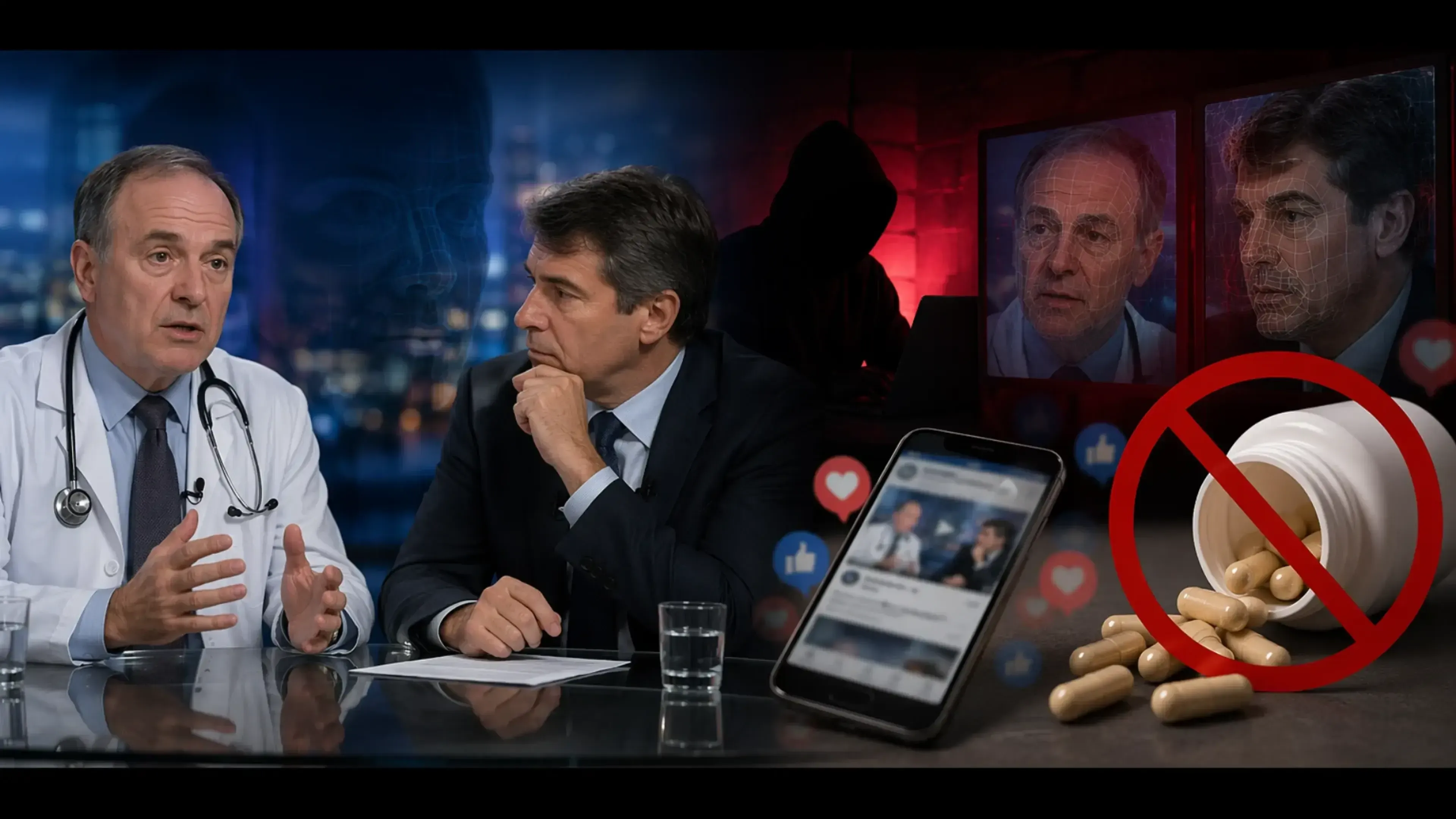 Deepfakes de cardiólogo albanés y periodista promocionan medicamento ilegal en Kosovo