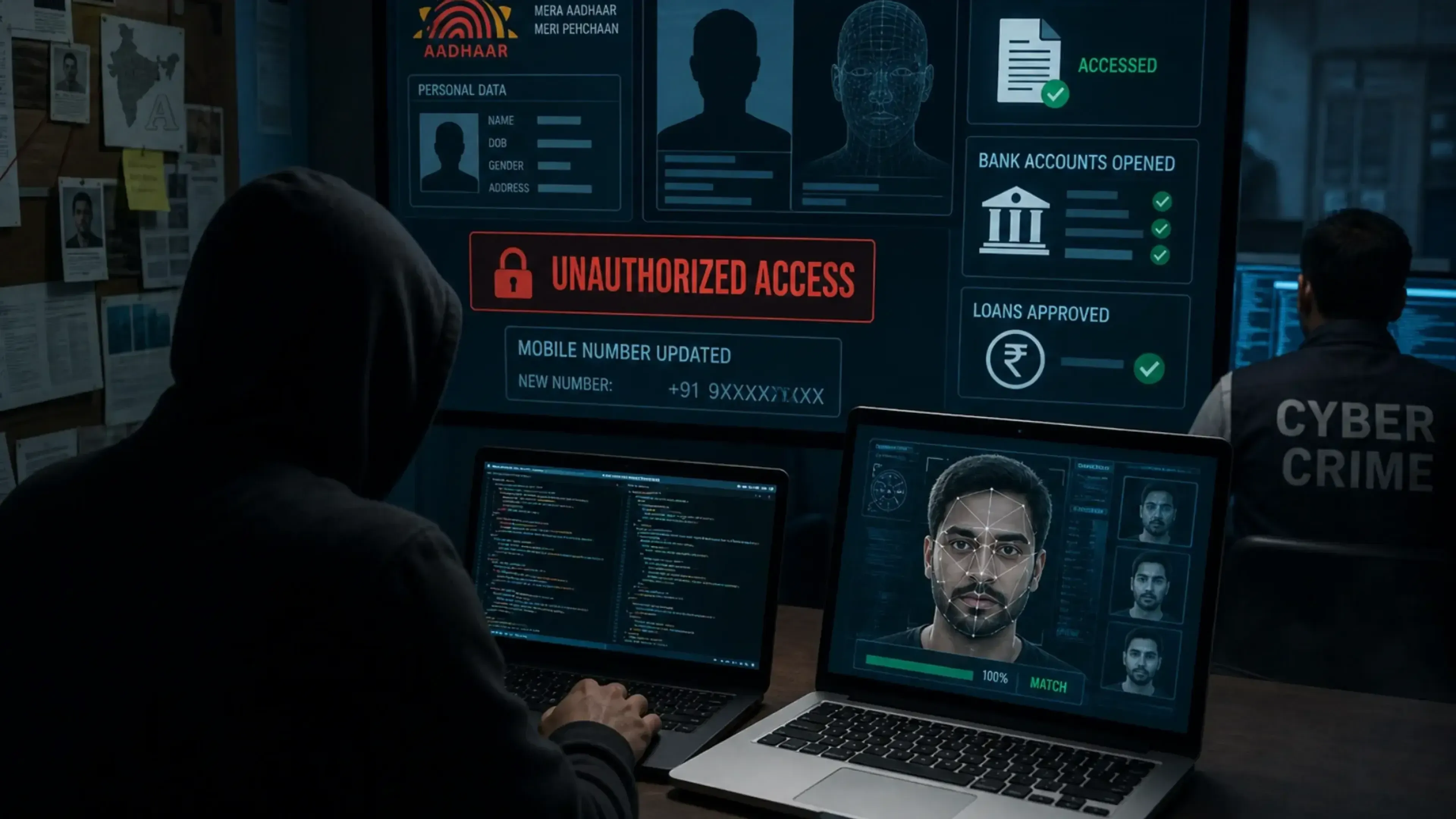Una red criminal usa deepfakes con IA para estafar con el sistema Aadhaar en India