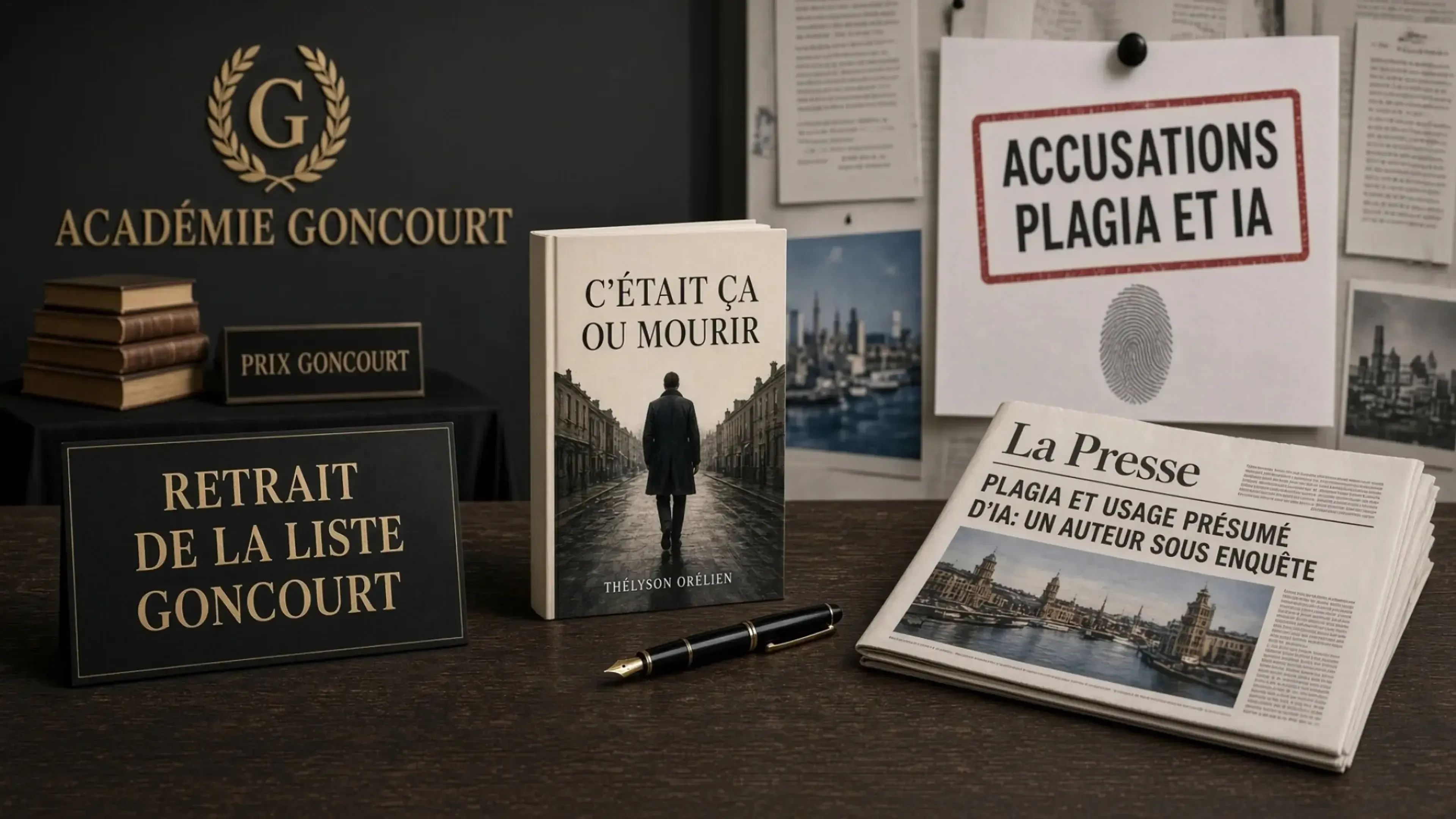 Francia retira a un novelista canadiense del Premio Goncourt por presunto uso de IA
